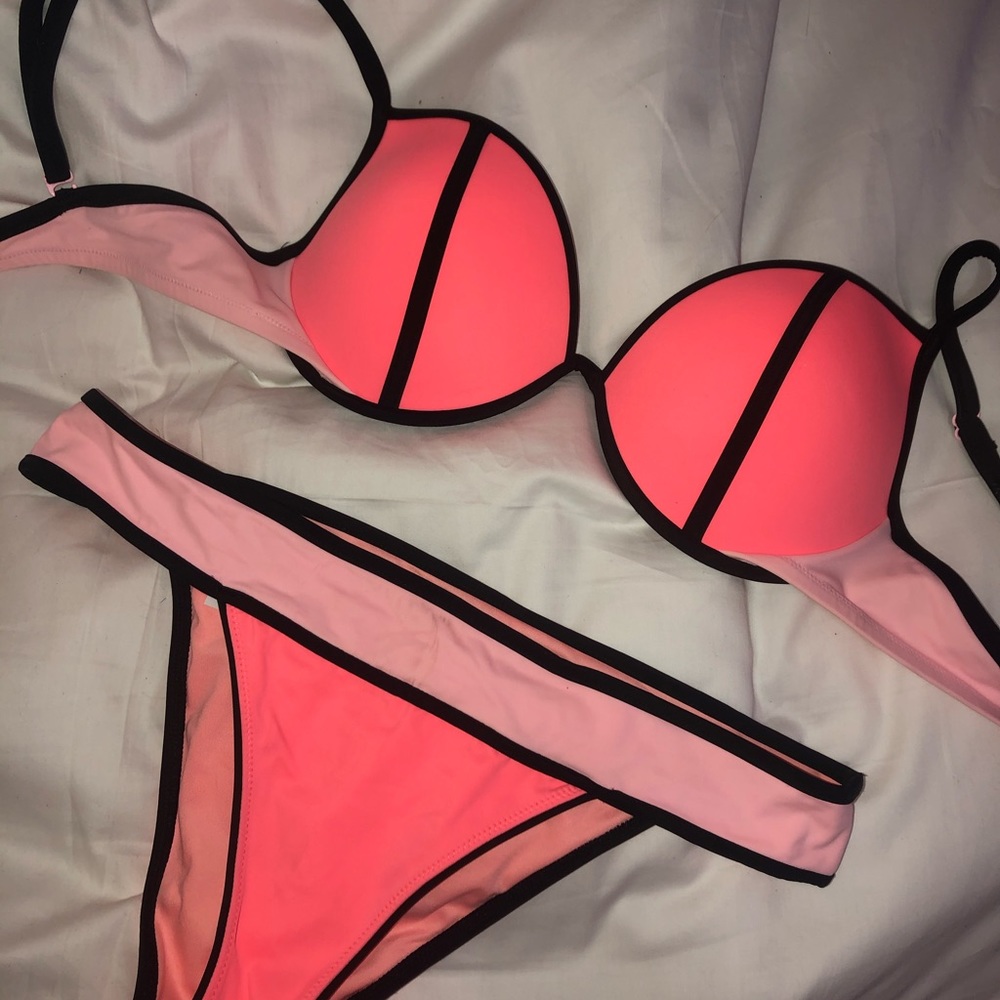 Neon VS swimsuit